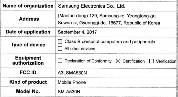 Galaxy A5 2018 bilgileri internete sızdı