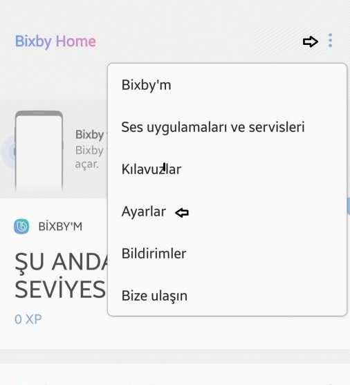 Bixby kapatma ayarlari 2