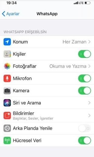 iPhone sesli mesaj okumayi kapatma 2