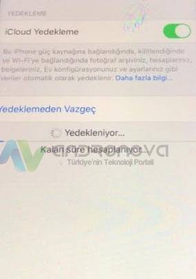 icloud yedekleme 2