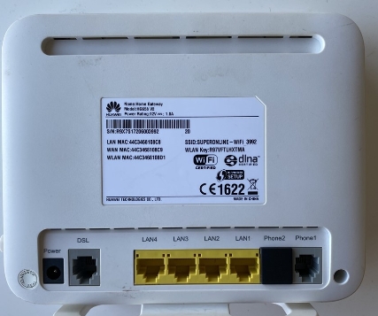 Huawei HG658 V2 kablosuz modem kurulumu 2